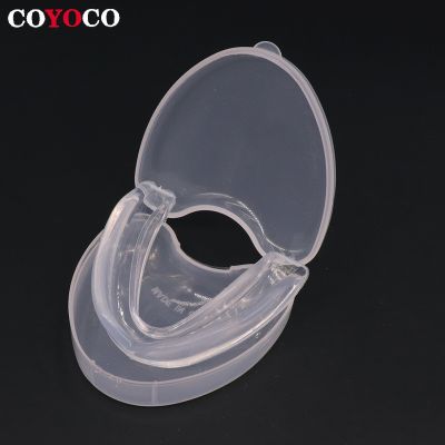 1 Pcs Sports Mouth Guard EVA Tooth Protector Brace Night Mouth Tray for Boxing Basketball Rugby Karate Free Shaping