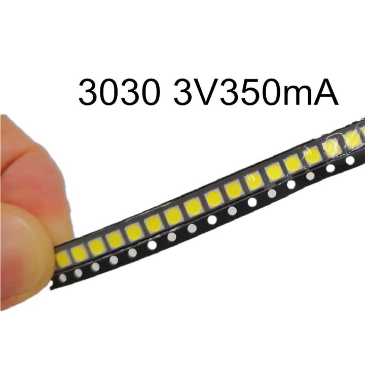 100pieces-high-brightness-smd-led-2835-1w-135lm-white-3v-6v-9v-18v-36v-150ma-100ma-30ma-60ma-350ma-bright-light-electrical-circuitry-parts