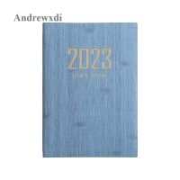 Andrewxdi 2023 A5โน้ตบุ๊คแบบพกพา Notepad Index List Diary Weekly Agenda Planner ตารางโน้ตบุ๊คเครื่องเขียนอุปกรณ์สำนักงานโรงเรียน