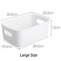 Plastic Laundry Storage Baskets Drawers Organizers Boxes Case with Handles for Toys Cosmetics Clothes Fruit Kitchen Organization