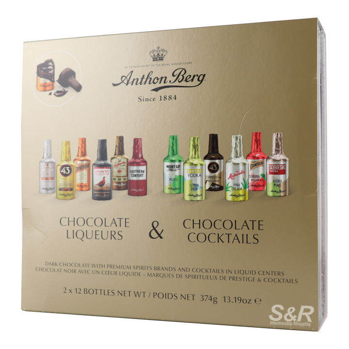 Anthon Berg Chocolate Liqueurs and Cocktails 374g Lazada PH