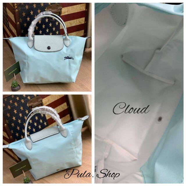 กระเป๋าถือ-หูสั้น-size-s-สีพาสเทล-longchamp-le-pliage-top-handle-pastel