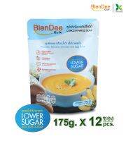 เบลนดีควิก ซุปปั่นเข้มข้น สำเร็จรูป สูตรเนื้อไก่ น้ำตาลต่ำ ( BlenDee Quik Low Sugar ) แพ็ค 12 ซอง [ KinYooDee กินอยู่ดี Official Store ] ขนาด 175 g * 12 ซอง