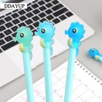 【CW】 2Pcs Kawaii Cartoon Seahorse Gel School Office Supplies Stationery