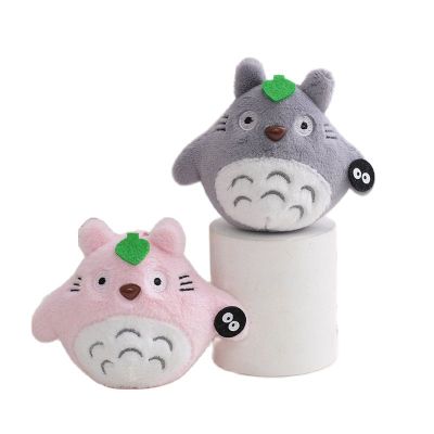 Wholesale 30Pcs/Lot 10Cm Animal Cat Totoro Plush Toys Stuffed  Small Pendant Doll Keychain Gifts For Children