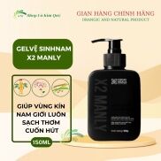 Dung dịch vệ sinh nam giới Gel X2 Manly - Làm sạch tức thì