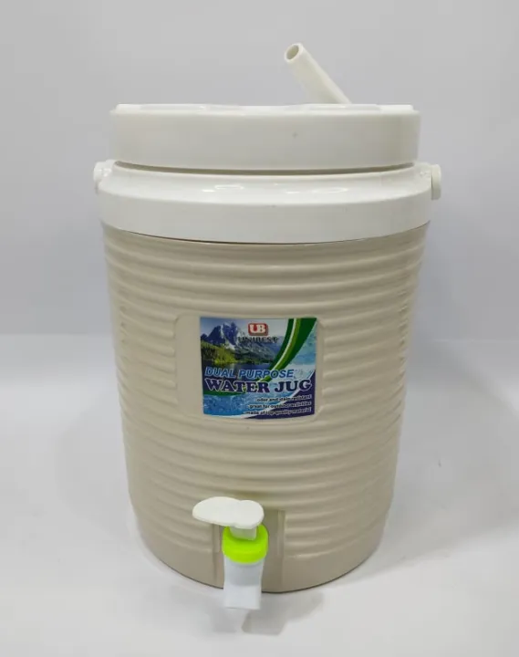 Water Cooler Jug 6.5 LIters Water Storage Assorted Colored and Handle