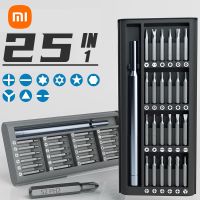 (LONG FA hardware) XIAOMI ไขควงชุดแม่นยำแม่เหล็กไขควงบิตตั้ง Torx ฟิลลิปโทรศัพท์มือถือแล็ปท็อปซ่อมไขควงชุดเครื่องมือมือ