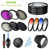 UV CPL ND FLD Graduated Colour Close Up Filter &amp;  Hood Cap Cleaning Pen For Nikon Coolpix P900 P950 P1000 Digital Camera