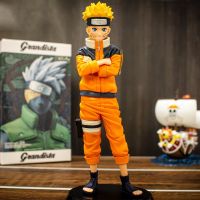 23cm Naruto Figure Shippuden GK Uzumaki Naruto Action Toy Figures Model Interchangeable Head Figma Decoration Collecting Toys ✢℡