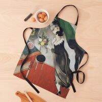 The Birthday (1915) by Marc Chagall Apron waiter apron Kitchen accesories Aprons