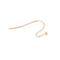 50pcs Stainless Steel gold plated Earring Hooks diy ear wire connector findings for jewelry making