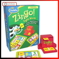 【Ready Stock】Board Game ThinkFun Zingo Sight Words Early Reading Kids Fun and Educational Developed by Educators for Boys