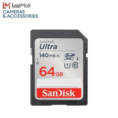 SanDisk Ultra SDXC, SDUNB 64GB, C10, UHS-I, 140MB/s R ( SDSDUNB-064G-GN6IN ) ( เมมโมรี่การ์ด เอสดีการ์ด )