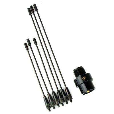 Short Rod Antenna + Long Rod Antenna RE-02 UHF F to M Signal Antenna Easy Apply Car Radio Enhance