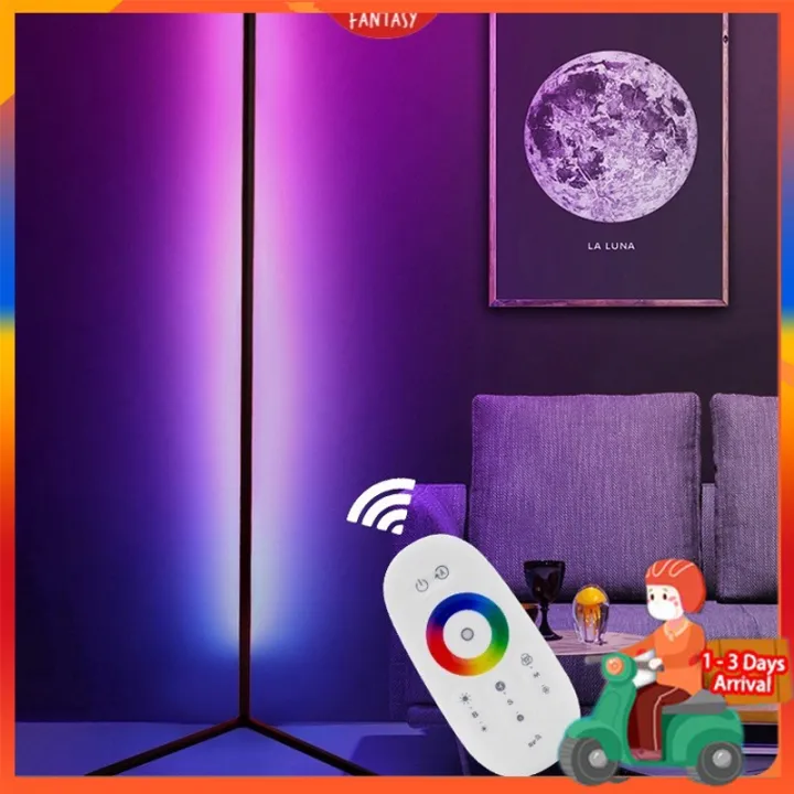 MultiColor LED Corner Light RGB Atmosphere floor lamp shade nano