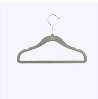 Velvet Hangers for Clothes 1020PCS 30cm Children Flocking Non-slip Plastic Flocking Coat Flocked Hanger Seamless Drying Rack