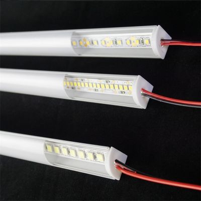 ﺴ✇❆ 5-Pack 12VDC LED Corner Under Closet StripDiode Curved Spotless Diffuser 20Inch 50CM 45Degree Connective V Cabinet Bar Light