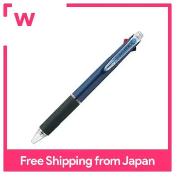 Uni Ballpoint Pen Jetstream 3 Color Black, Red, Blue Ink 0.38mm, Transparent (SXE340038.T)