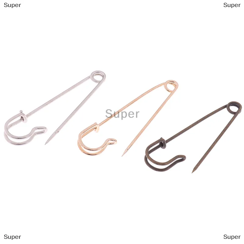 Super 12pcs Large Heavy Duty Stainless Steel Big Jumbo Safety Pin Blanket  Crafting