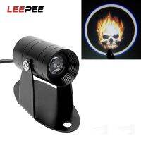 【hot】 LEEPEE Logo Projector Flaming Fog Lamp Refit Motorcycle Tail Lighting