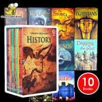 (*Damaged Box* กล่องมีตำหนิ) พร้อมส่ง ชุดหนังสือ เรื่องราวประวัติศาสตร์สำคัญของโลก Usborne Beginners History 10 Books Set