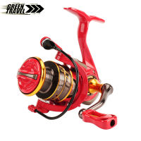 Spinning Fishing Reel Non-Slip 6.4:1 Gear Ratio 8Kg Max Drag Lure Fishing Tackle With Reversible Handle