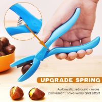 Chestnut Clip Chestnut Peeler Scissors Kitchen Nut Tool Ergonomic Chestnut Tongs Practical Tool for Peeling