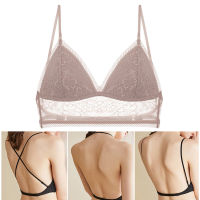 ผู้หญิงฤดูร้อนลูกไม้ lette Backless lette Sxy Top Crop Underwear