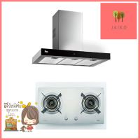 TEKA ชุดเซ็ท เครื่องดูดควัน รุ่น LDH TC 90 พร้อมเตาแก๊ส รุ่น S72 2G AI **ราคาดีที่สุด**