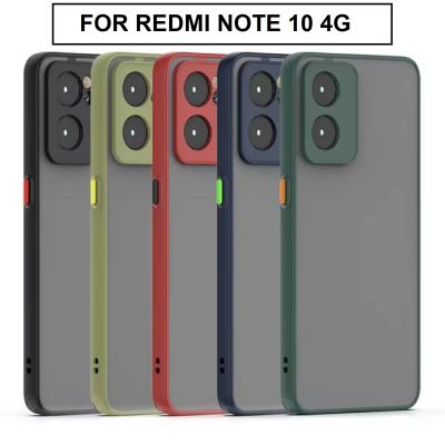 Case Xiaomi Redmi Note 10 4G เคสเสียวหมี่ Redmi Note 10 4G เคสขอบ กันกล้อง เคสโทรศัพท์ redmi เคส เคสกันกระแทก