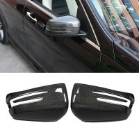 Carbon Fiber Rearview Mirror Housing Cover-Side Mirror Cover for Mercedes Benz W218 W221 W246 W117 W204 A45 S C 63 AMG