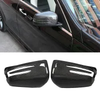 Carbon Fiber Rearview Mirror Housing Cover-Side Mirror Cover for W218 W221 W246 W117 W204 A45 S C 63