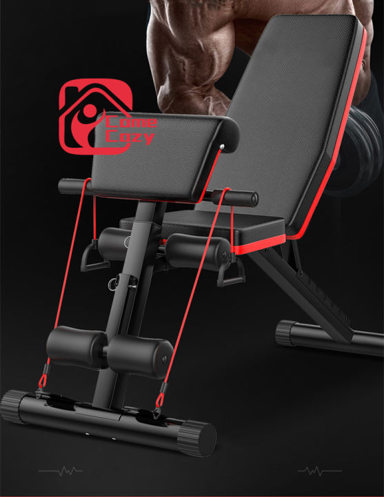 เก้าอี้ซิทอัพ-เบาะซิทอัพ-sit-up-2in1เหมาะสำหรับการออกกำลังกายหน้าท้อง-dumbell-bench-189