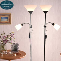 XMDS (ไม่รวมหลอดไฟ）คมไฟตั้งพื้น โคมไฟตั้งพื้น Floor lamp โคมตั้งพื้นแบบอัพไลท์ ไฟ LED ห้องนั่งเล่น ไฟห้องนอน ไฟข้างเตียง โคมไฟโรแมนติก ไฟติดห้องนอน ของตกแต่งห้อง