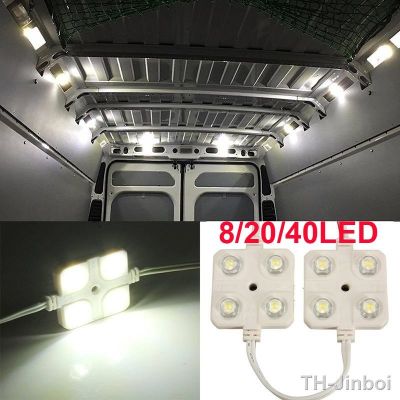 ♘✟✙ 8/20/40 LED Car Roof Light Kit Van Interior Ceiling Lighting Cargo for Camper Inside Lamp For RV Boat Trailer Lorries Van