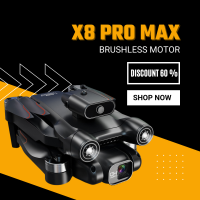 โดรนมอเตอร์บัสขนาดกลาง  รุ่น X-8 PRO MAX ( เมนูภาษาไทย )