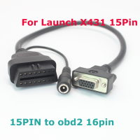 15 PIN to obd II 16PIN for Launch X431 15Pin Adaptor Box Switch Wiring Wireless Bluetooth Conversion Cable Auto Diag IDIAG DIAGUN III IV V PRO 5C V+