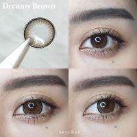 ้คอนแทคเลนส์ คิตตี้ คาวาอิ dreamy brown ค่าสายตา 0.00 - 10.00_bigeyeaholic.th