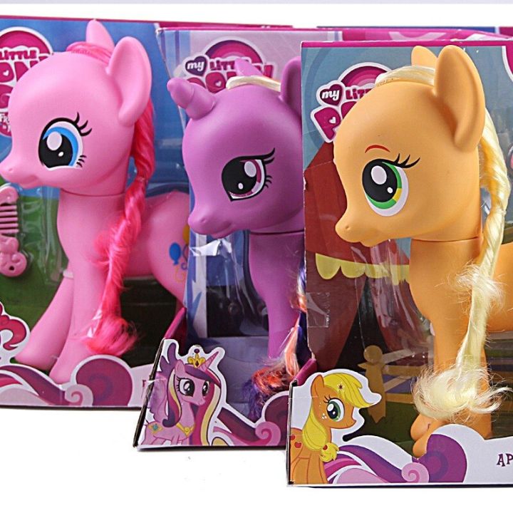 hasbro-ของเล่นตุ๊กตา-pinkie-pie-ฟิกเกอร์อนิเมะทไวไลท์-โพนี่น้อยเจ้าหญิงเซเลสคาเดนซ์-apple