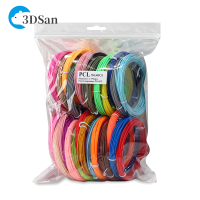 1.75มม. วัสดุการพิมพ์3D ที่มีสีสันสำหรับปากกา3D 50M 100M 150M PCL PLA Filament 1.75Mm