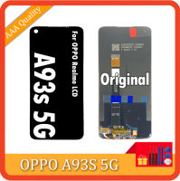 6.5 "ต้นฉบับสำหรับ OPPO A93S 5G Realme LCD 8 5G ชุดหน้าจอสัมผัสจอ Digitizer สำหรับ Realme V13 5G / Q3i 5G ชิ้นส่วน LCD