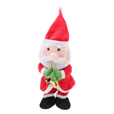 ตุ๊กตาของเล่นคริสมาสต์ไฟฟ้า,ตุ๊กตาหนานุ่มซานตาคลอสเพลงเต้นต่อเนื่อง8เพลง Easybuy88
