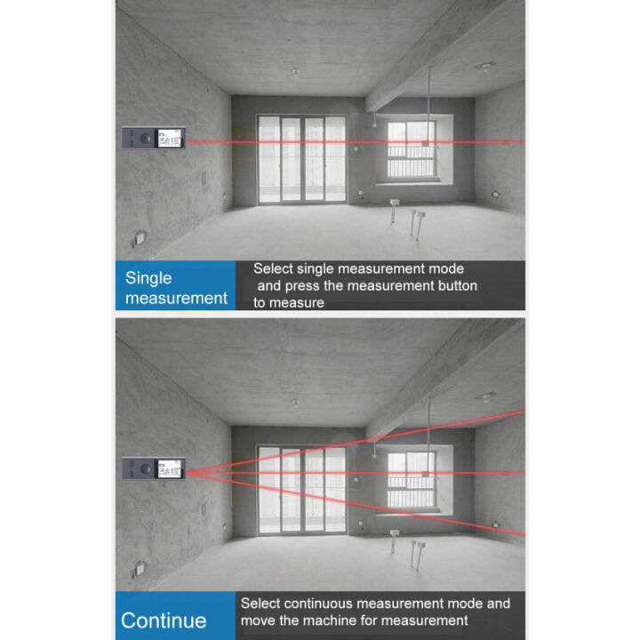 เครื่องหาระยะเลเซอร์สมาร์ทขนาดเล็กอัจฉริยะ30เมตรเลเซอร์ดิจิตัลชาร์จ-usb-มือถือเครื่องวัดเมตร