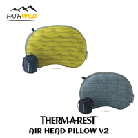 THERMAREST AIR HEAD PILLOW V2 หมอน สำหรับการเดินทางทุกรูปแบบ ขนาดกะทัดรัด เก็บได้เล็ก สะดวกต่อการพกพา