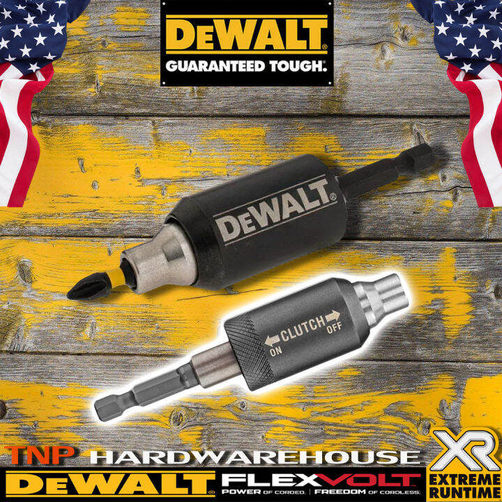 DEWALT แกนต่อดอกไขควง Impact Clutch รุ่น DWHJHLD สินค้านำเข้าUSA