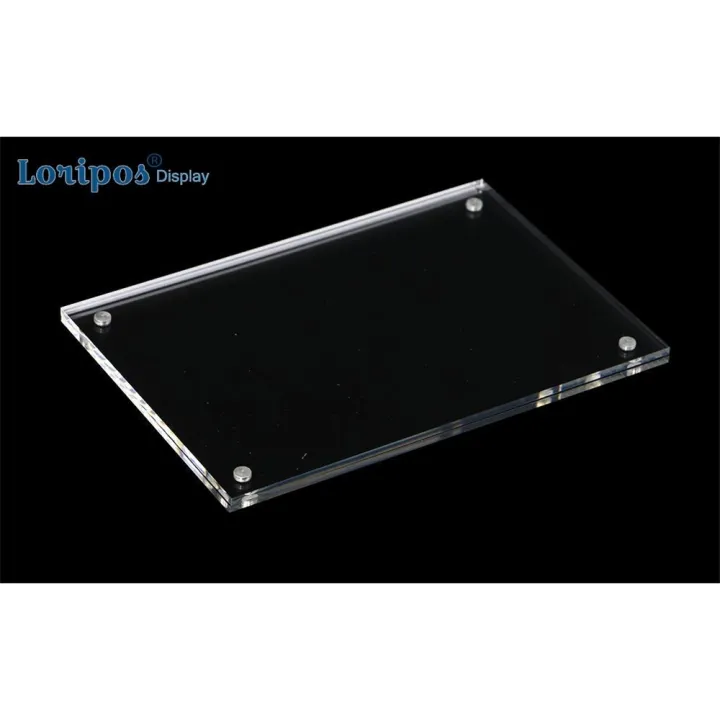 Transparent Plexiglass Acrylic Fridge Picture Frames