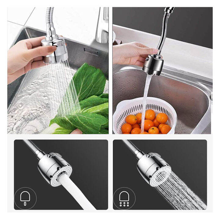 【YIDEA HONGKONG】360 Degree Adjustment Kitchen Faucet Extension Tube
