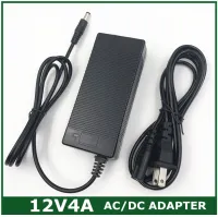 Newprodectscoming 12V 4A 48W AC/DC Power Adapter with 5.5x2.1mm DC Plug LED Strip Power Adapter12V 4A desktop power feed line