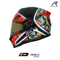 หมวกกันน็อค ID HELMET SPARTAN S6-ดำ